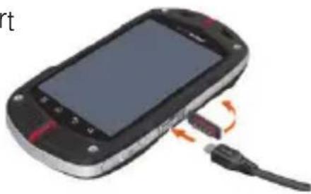 CASIO G'zOne Commando - Charging the battery - 1