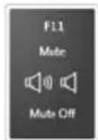 TOSHIBA LX835 - Volume Mute - 1