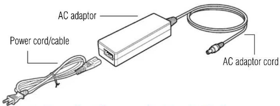 AC adaptor Power cord/cable AC adaptor cord