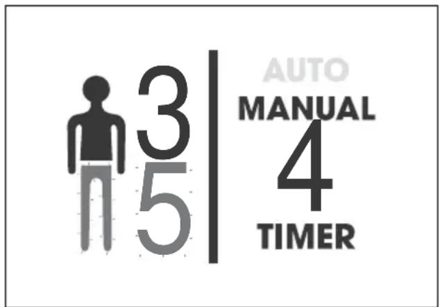 3 5 AUTO MANUAL 4 TIMER