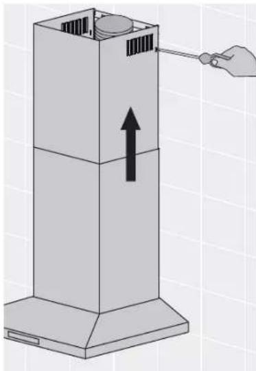 WESTINGHOUSE WRC613SB - Fix upper flue cover - 2