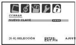 TOSHIBA TheaterWide 30HF66 - Seleccionando una Contraseña - 2