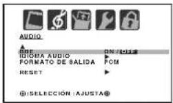 TOSHIBA TheaterWide 30HF66 - Para encender la función de sonido BBE: - 1