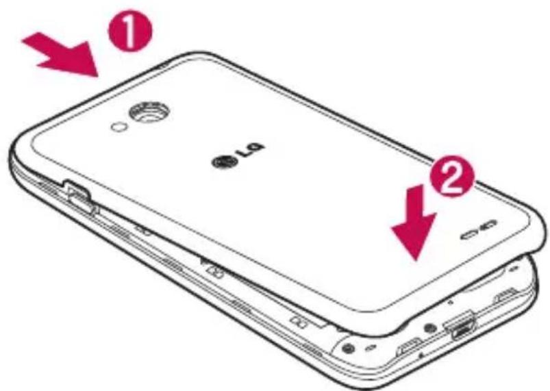 LG D450N - Familiarizarse con el teléfono - 3