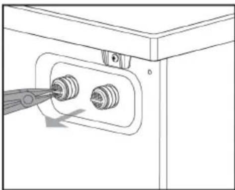 Kogan KAGFLWAS10A - Cleaning the water inlet filter - 1