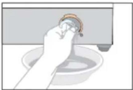 Kogan KAGFLWAS10A - Cleaning the drain pump filter - 2