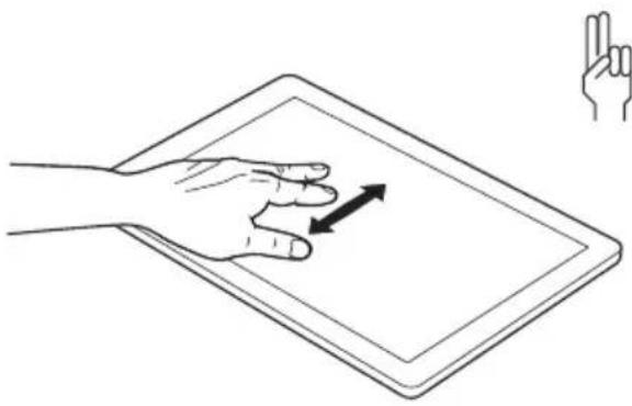 FUJITSU Stylistic Q335 - Touchcommands - 8