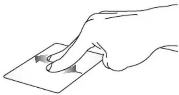 ASUS Transformer Pad TF502T - Two-finger scroll (up/down) - 1