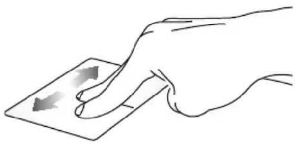 ASUS Transformer Pad TF502T - Two-finger scroll (left/right) - 1