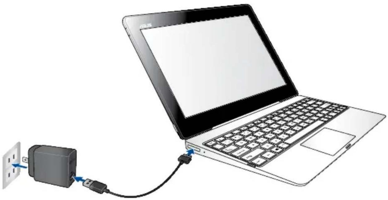 ASUS Transformer Pad TF502T - Charging your ASUS Tablet on the ASUS mobile dock - 1