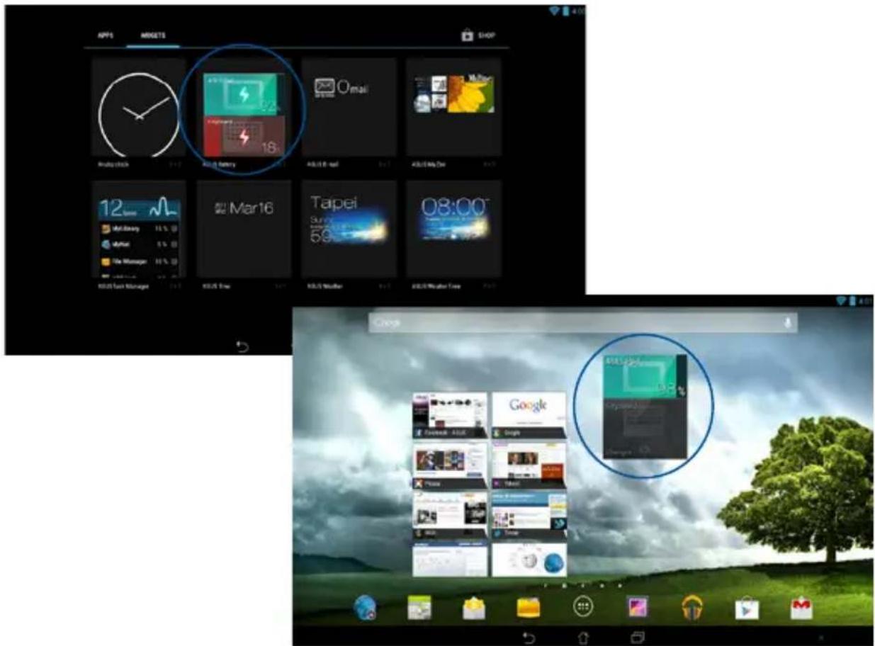 Screenshot of a macOS desktop showing app icons, weather charts, and a blank application window with Google and Amazon branding.