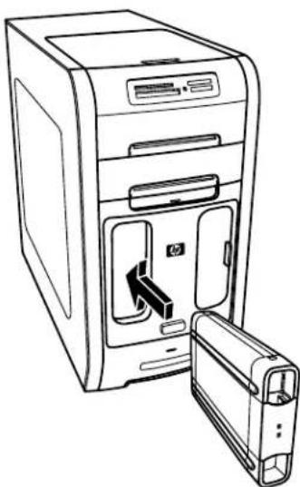 HP Pavilion a1730n - Connecting the Drive - 1