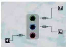 HP Pavilion a1730n - Retasking front-panel connectors - 1