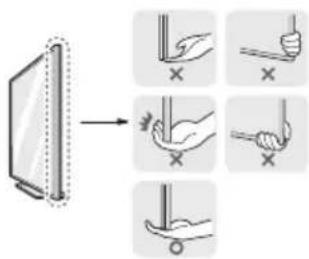 Diagram illustrating a cable or cable joint operation with labeled hand positions and tool placement instructions