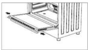 OMEGA OF910FX - Cleaning And Maintenance of the Oven's Front Door Glass - 1