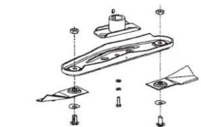 MASPORT President 3500 SL19 - BLADE SERVICING INSTRUCTIONS. BAR AND DISC BLADES. - 2