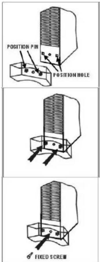 POSITION PIN POSITION HOLE FIXED SCREW