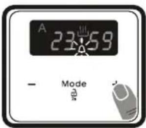 BELLING BFS60DOIND - Audible warning time adjustment - 2