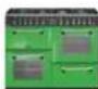BELLING BRD1100DFPB - The Colour Boutique Deluxe with Quad Oven - 6
