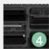BELLING BRD1100DFPB - Oven 3: 71L Equiflow™ Oven - 1