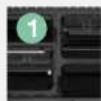 BELLING BRD1100DFPB - Huge 224L Capacity - 1