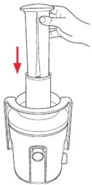 SUNBEAM Double Sieve JE5600 - Assembling your Sunbeam Double Sieve Juicer (continued) - 3