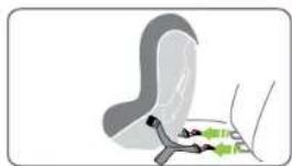 BRITAX Safe-n-Sound Graphene Tex - REMOVE RESTRAINT FROM VEHICLE FITTED WITH ISOFLEX - 2