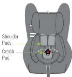 Shoulder Pads Crotch Pad