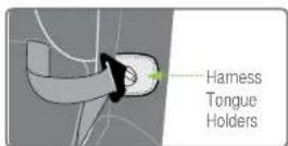 BRITAX Safe-n-Sound Graphene Tex - INSTALLING INTO A VEHICLE WITH SEATBELT. (REARWARD FACING) - 3