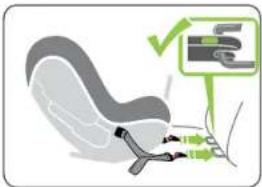 BRITAX Safe-n-Sound Graphene Tex - INSTALLING THE RESTRAINT INTO THE CAR - 5