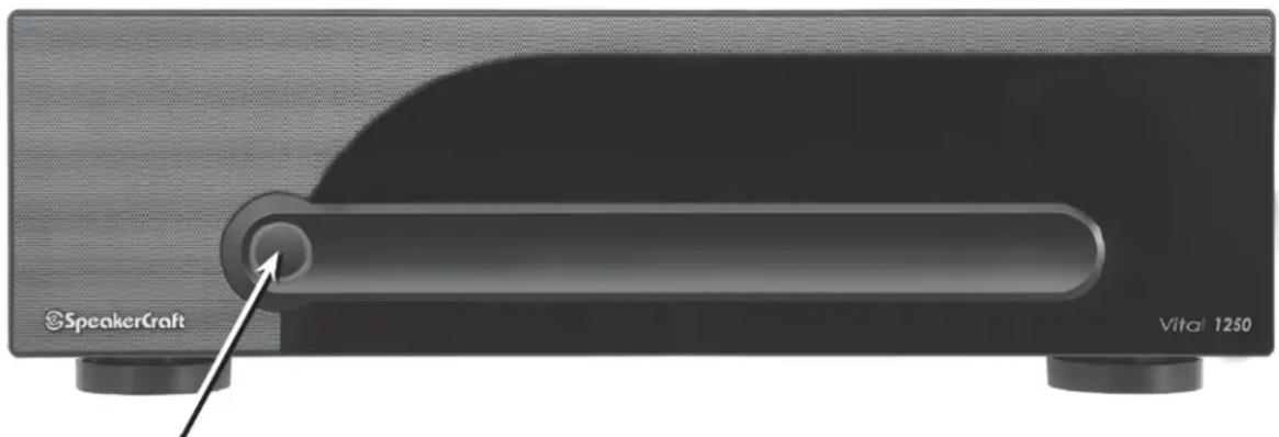 SpeakerCraft Vital 850 - Diagram 1 - Front Panel - 1