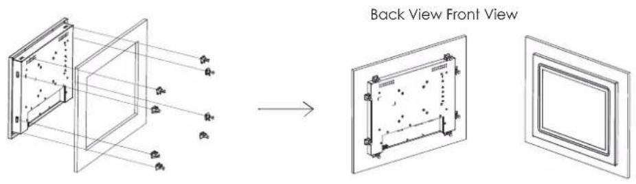 Advantech IDS-3215 - Rear Mount Assembly SOP - 1