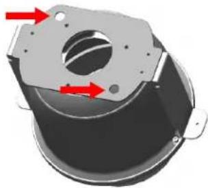 HONEYWELL HDZ30A - Step 4: Install the camera and bracket assembly - 1
