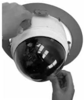 HONEYWELL HDZ30A - Step 4: Install the camera and bracket assembly - 2