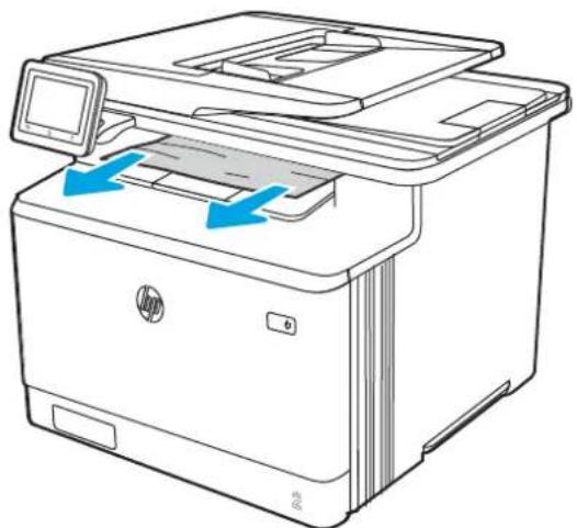 BLU J6 2020 - Clear paper jams in the output bin - 13.10, 13.11, 13.12 - 1