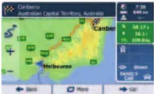 Canberra Australian Capital Territory, Australia Canber Melbourne 7:28 640 cm 58.17 s 36.1 109.0 pm Green FAMILY CAR Back More Go
