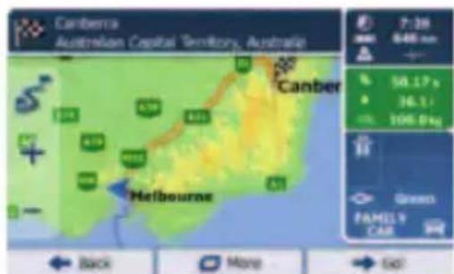Canberra Australian Capital Territory, Australia Canber H Melbourne 7:30 848 km 56.17 s 36.1 109.0 kg Green FAMILY CAR Back More Exit