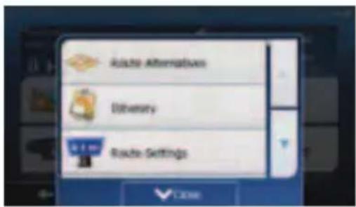 Route Alternative Delivery Route Settings