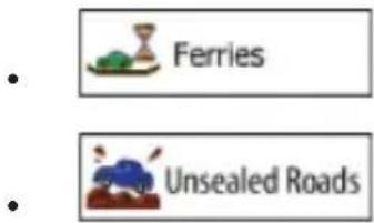 Ferries Unsealed Roads