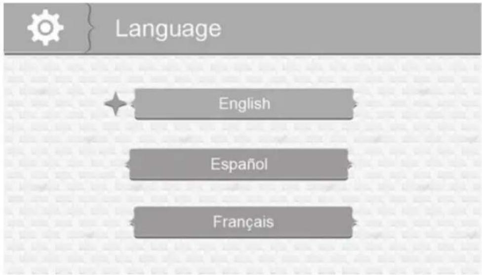 Language English Español Français