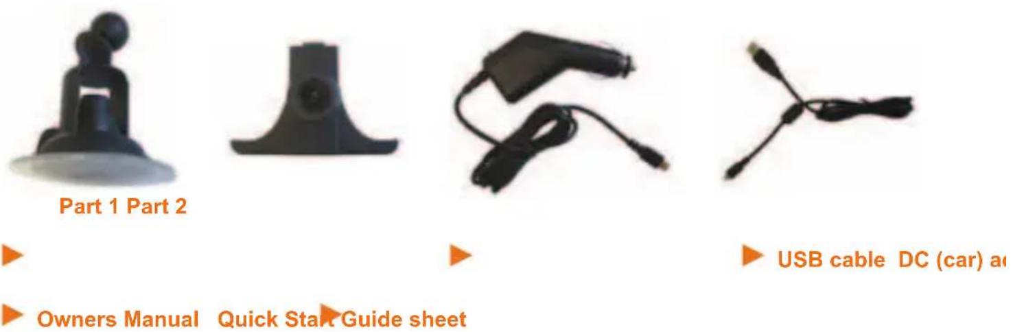 UNIDEN iGO430 - ▶ IGO500 or IGO430 GPS navigation device - 2