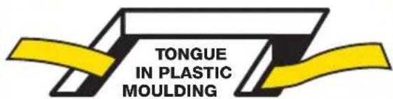 TONGUE IN PLASTIC MOULDING