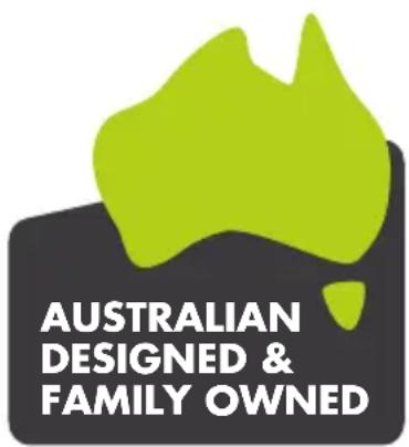 AUSTRALIAN DESIGNED & FAMILY OWNED