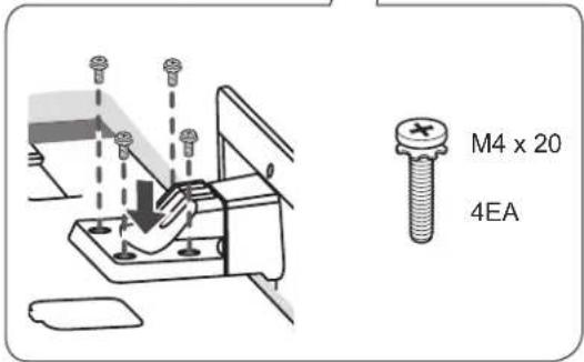 LG 47LM761T - Attaching the stand - 3