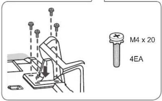 LG 47LM761T - Attaching the stand - 26