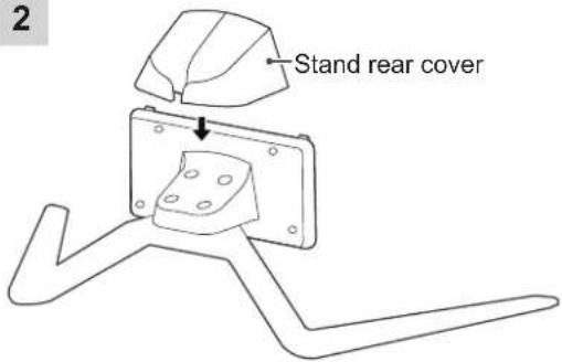 LG 47LM761T - Attaching the stand - 16