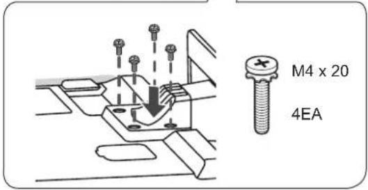 LG 47LM761T - Attaching the stand - 25