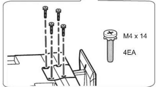 LG 47LM580S - Attaching the stand - 16