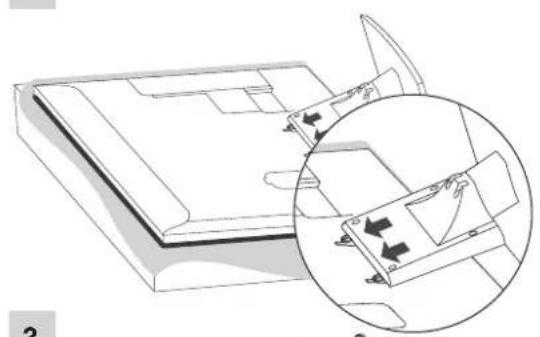 LG 47LM580S - Attaching the stand - 4