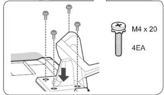 LG 47LM580S - Attaching the stand - 7